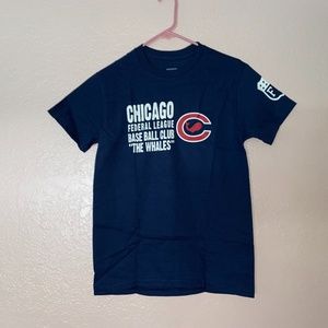 EFF Ebbets Field Chicago Whales baseball shirt Cub